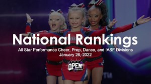 It's time for National Rankings for Allstar Performance Cheer, Prep, Dance, and IASF Divisions! 🤩 Congratulations to this week's TOP 🔟 !! You can view ALL National Rankings on our website at https://openchampionshipseries.com/national-rankings/ #nationalrankings #openchampionshipseries | Open Championship Series