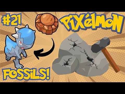 How to Get Fossil Pokémon & Using Rock Smash! - Pixelmon Episode 21 | Singleplayer