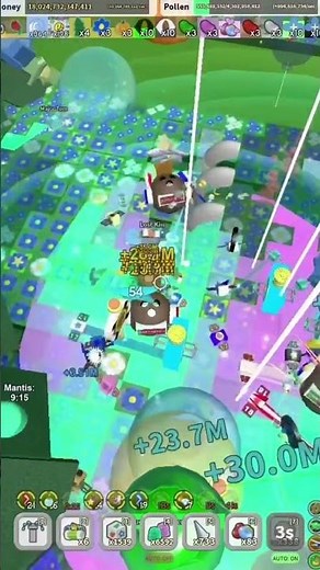 Beating ROUND 20 of the Robo Bear Challenge in Bee Swarm Simulator #beeswarmsimulator #robobear