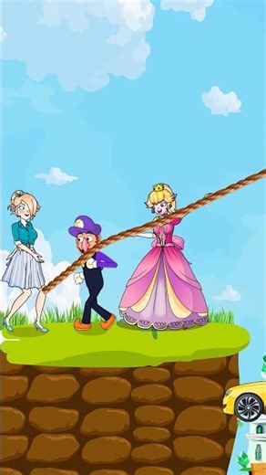 Waluigi and Peach Chase a Castle and Fortune — But Little Princess Peach Sacrifices for the Future