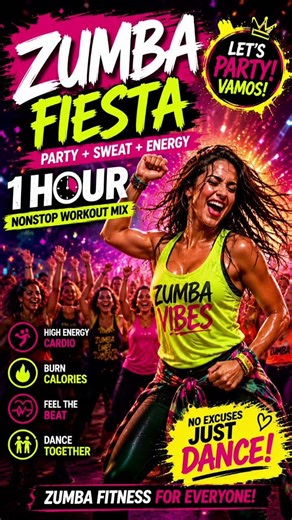 ULTIMATE ZUMBA WORKOUT MUSIC 🔥 1 Hour Nonstop Dance Fitness Party (No Breaks)