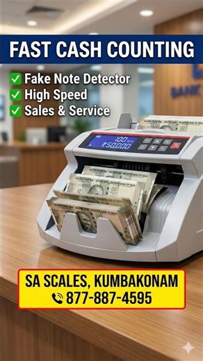 Cash Counting Machine Speed Test 🔥 Super Fast Demo! #shorts #shortvideo #shopowners