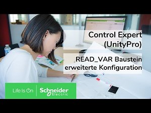 ControlExpert (UnityPro): READ_VAR Baustein, erweiterte Konfiguration | Schneider Electric