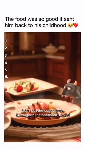 Movies || Entertainment || Reels on Instagram: "Ratatouille that sends you back in time when you eat it 🎥 ratatouille: A rat named Remy dreams of becoming a great French chef despite his family’s wishes and the obvious problem of being a rat in a decidedly rodent-phobic profession. When fate places Remy in the sewers of Paris, he finds himself ideally situated beneath a restaurant made famous by his culinary hero, Auguste Gusteau. Despite the apparent dangers of being an unlikely, and certainly