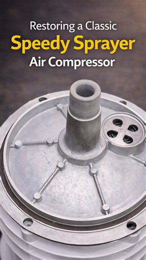 Restoring a classic Speedy Sprayer air compressor