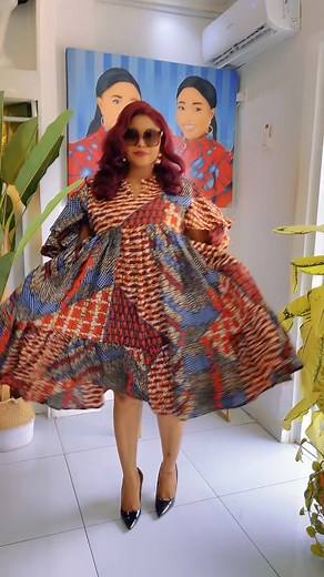 195K views · 1.9K reactions | Name: Liz Ankara maxi dress Available for purchase in all sizes……How - to- ORDER:Send a Dm with a screenshot of the outfits Watsapp/call +23288805745…Yes we do wholesales maximum of 6 pieces of a particular design…Delivery  ✈️ : we ship worldwide with DHL… | Dabor's Twin Fashion World | Facebook