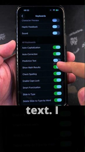 How to Turn Off Predictive Text on iPhone Part 3