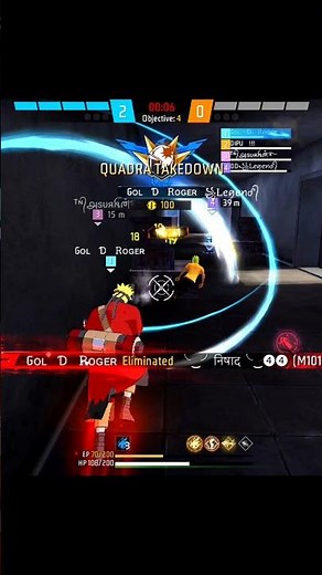 Enemy's Shocked🤯 Naruto Rocked🗿 #freefire #shorts #freefireshorts #freefiremax #shortsfeed #naruto