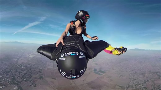 GoPro wingsuit rodeo.