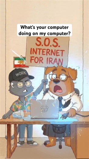 What's your computer doing on my computer? #funny #cartton #comedyanimation