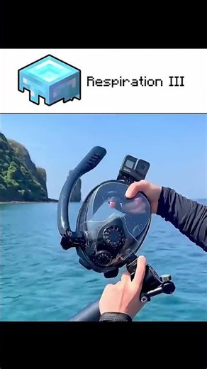 Minecraft armour enchatments in real life. 🛡️🪓 #minecraft #minecraftshorts #prisma3d