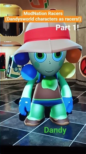 #modnation #ps3 Dandysworld characters in ModNation Racers, part 1!