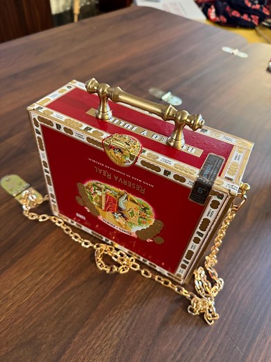 Romeo Y Julieta Toro, Upcycled Cigar Box Purse - Etsy
