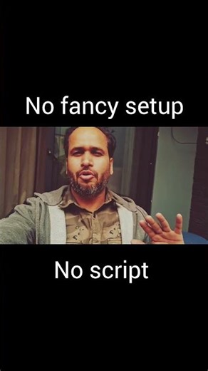 No fancy setup no script !#consistency #motivation #dedication #decipline