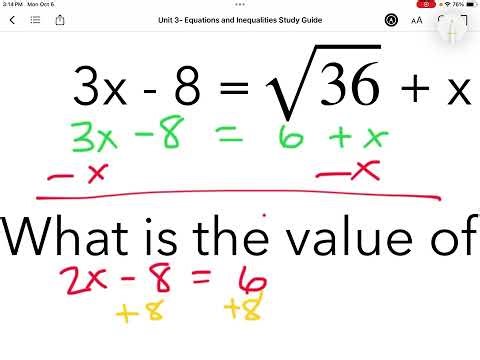 Study Guide MultiStep Equations