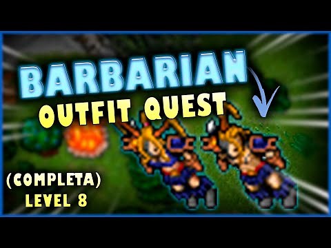 [TIBIA] - BARBARIAN OUTFIT QUEST (COMPLETA) | BARBARIAN OUTFIT (COMPLETO)