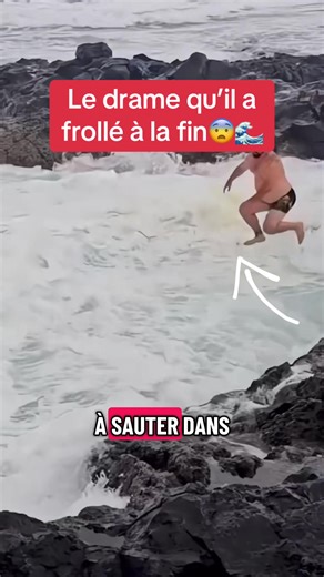 Là dernière vague à la fin😱🌊 #mer #sea