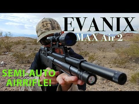 Evanix Max Air 2 Bullpup .22 CAL - Semi-auto Air Actuated Air Rifle