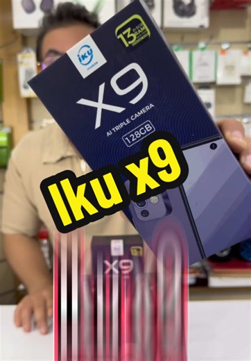 Iku x9 Smartphone: 8GB RAM, 128GB ROM Features