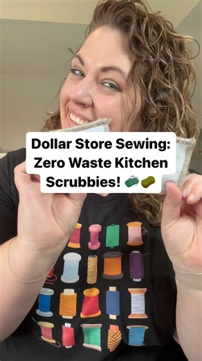 13K views · 3.2K reactions | Everyone was super worried about the leftovers from my projects and how I would utilize them. I hope everyone can breathe easy now… 識什瑱 #sergerproject #dollartreediy #dollartreesewing #dollartreehacks #zerowaste #handmade #homesteading #hobbies #crafting | She Sews Seams | Facebook
