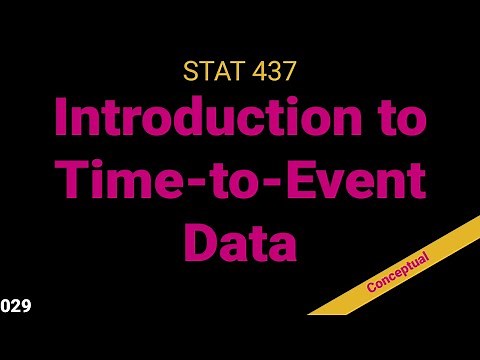 029. Introduction to Time-to-Event Data