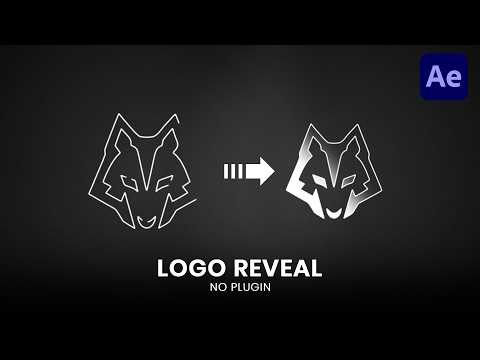 Simple Stroke Logo Reveal Tutorial in After Effects — No Plugins
