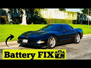 C5 Corvette Battery FIX! // Parasitic Battery Drain