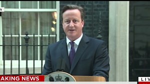 Cameron 'delighted' with Scotland vote