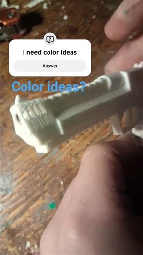 color? #3dprinting ##deagle #deaserteagle #color