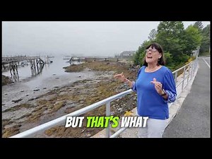 Exploring the Magic and Mystery of Southwest Harbor, Maine 🌫️ | Low Tide Coastal Views