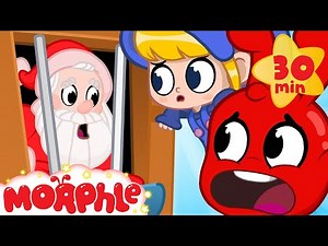 Santa in a Box - My Magic Pet Morphle | Christmas Cartoons For Kids | Morphle TV