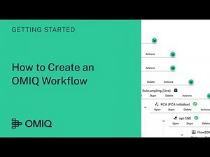 How to Create an OMIQ Workflow
