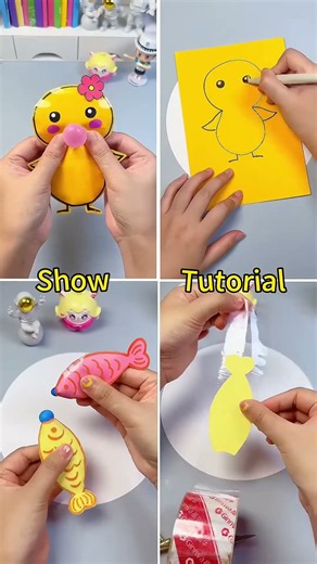 Diy Breathing Duck And Fish ~ So Cute!#diy #craft #easycrafts #kidscrafts #diyboat