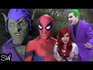SPIDER-MAN & The JOKER vs GREEN GOBLIN - who Kidnapped Mary Jane?