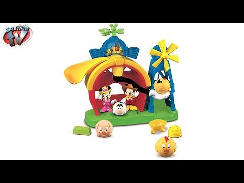 Disney Junior Mickey Mouse Clubhouse: Farm Playset Toy Review, Fisher Price