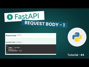 Request Body in Fast API | Part -1 | FastAPI Tutorial Tamil