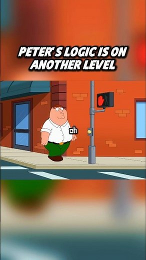 Peter's logic is on another level