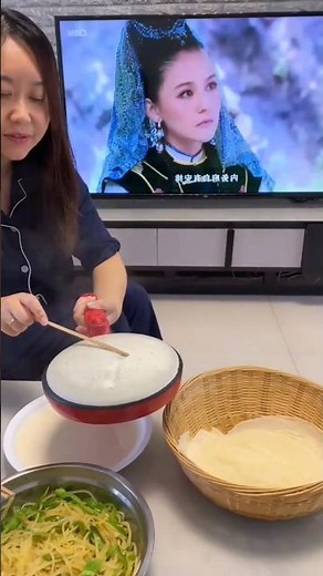 Electric Crepe Maker Pancake Machine #cookingtips #cooking