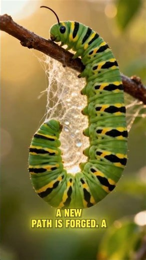 How a butterfly changes from a cocoon into a beautiful butterfly !!! #animals #education #survival