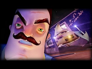 Wait.. IT'S A ROBOTIC SHARK!? || Hello Neighbor (Map Exploration + Flying Glitch)