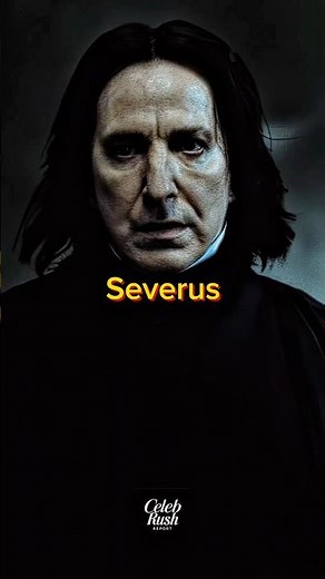 The Saddest Truth About Severus Snape 💔 #harrypotter