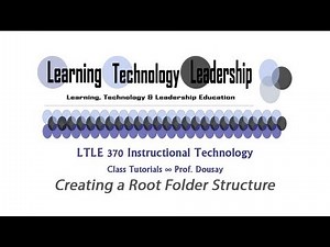 Creating a Root Folder Structure