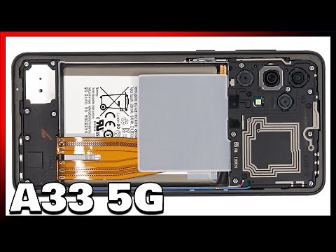 Samsung Galaxy A33 5G Disassembly Teardown Repair Video Review
