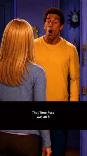 That Time Ross was a shade 8! #funny #comedyshorts #friends