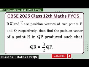 If alpha vector and beta vector are position vector of two points P and Q respectively then find the