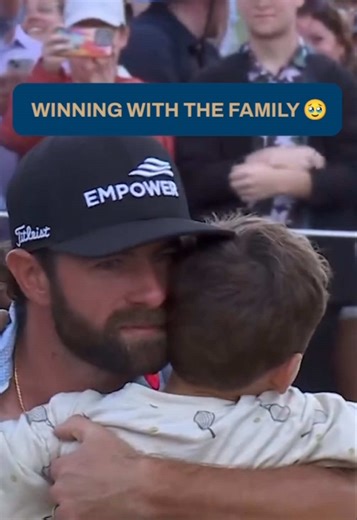 Family is everything for the Youngs ❤️ #PGATOUR #golftiktok #golf #family #emotional