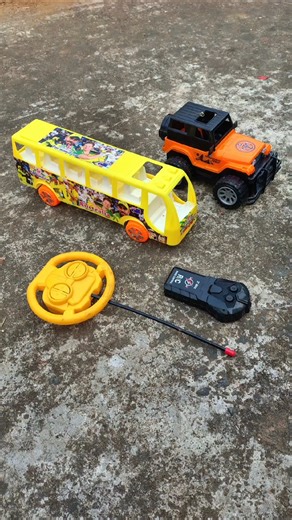 RC Unboxing Bus 🚌 and Thar testing remote control 😱#remote #toys