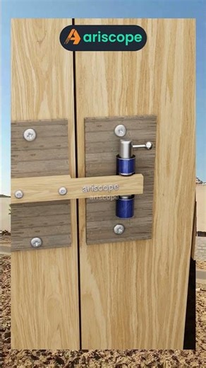 128 Jaw Dropping Lock 🤯🛠️ #GateLock #DoorLock #SecurityLock #LockAndKey #SmartLock