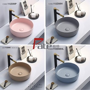 [Hot Item] Cheap Hand Wash Vessel Sink Ceramic Lavabos Vessel Table Top Mounted Vasque Salle De Bain Lavatorio