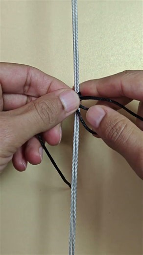 Quick Cross Knot Start | Easy Macrame & Bracelet Tutorial #shortstutorial #diy #macrame #knotting